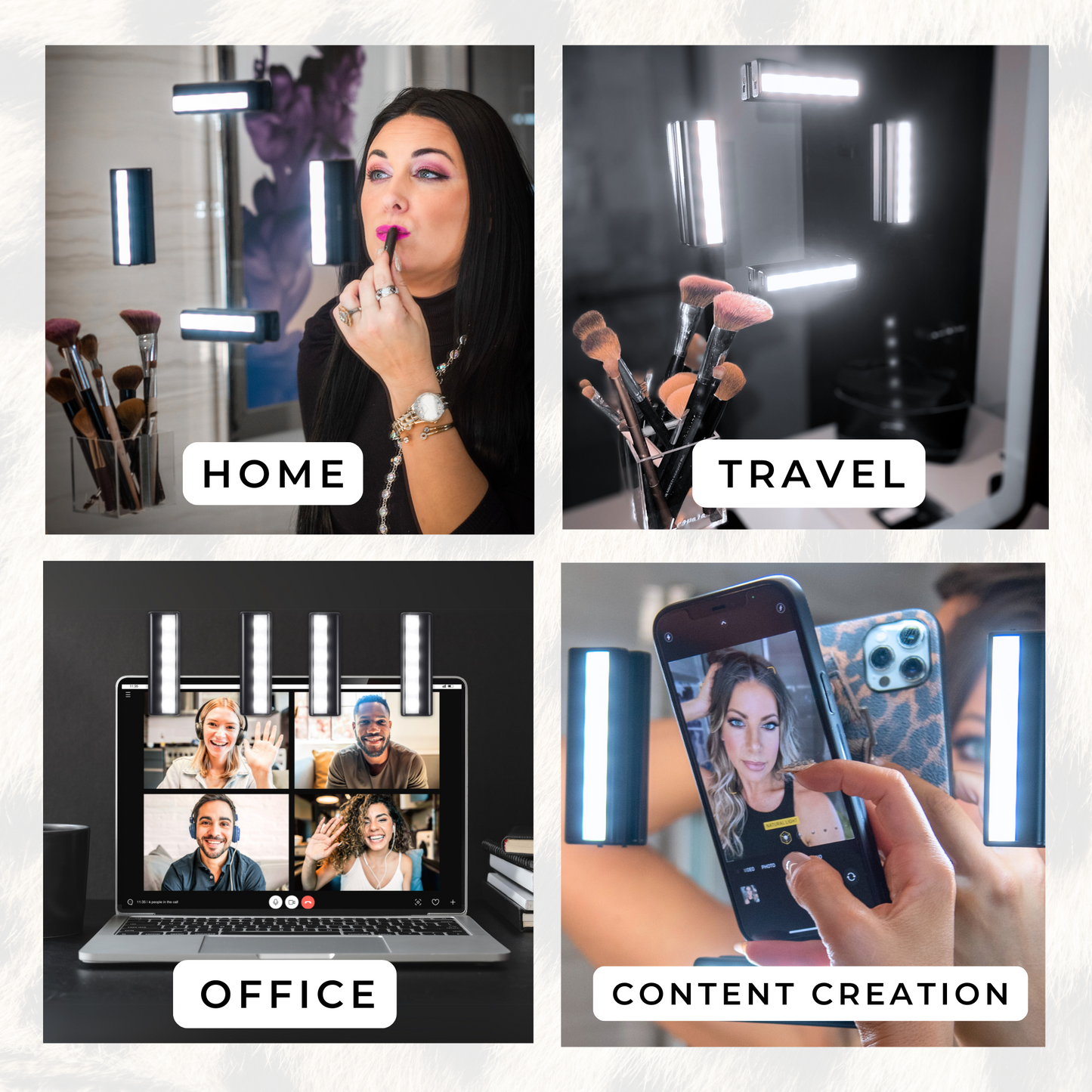 GLOW Portable Makeup Light Kit