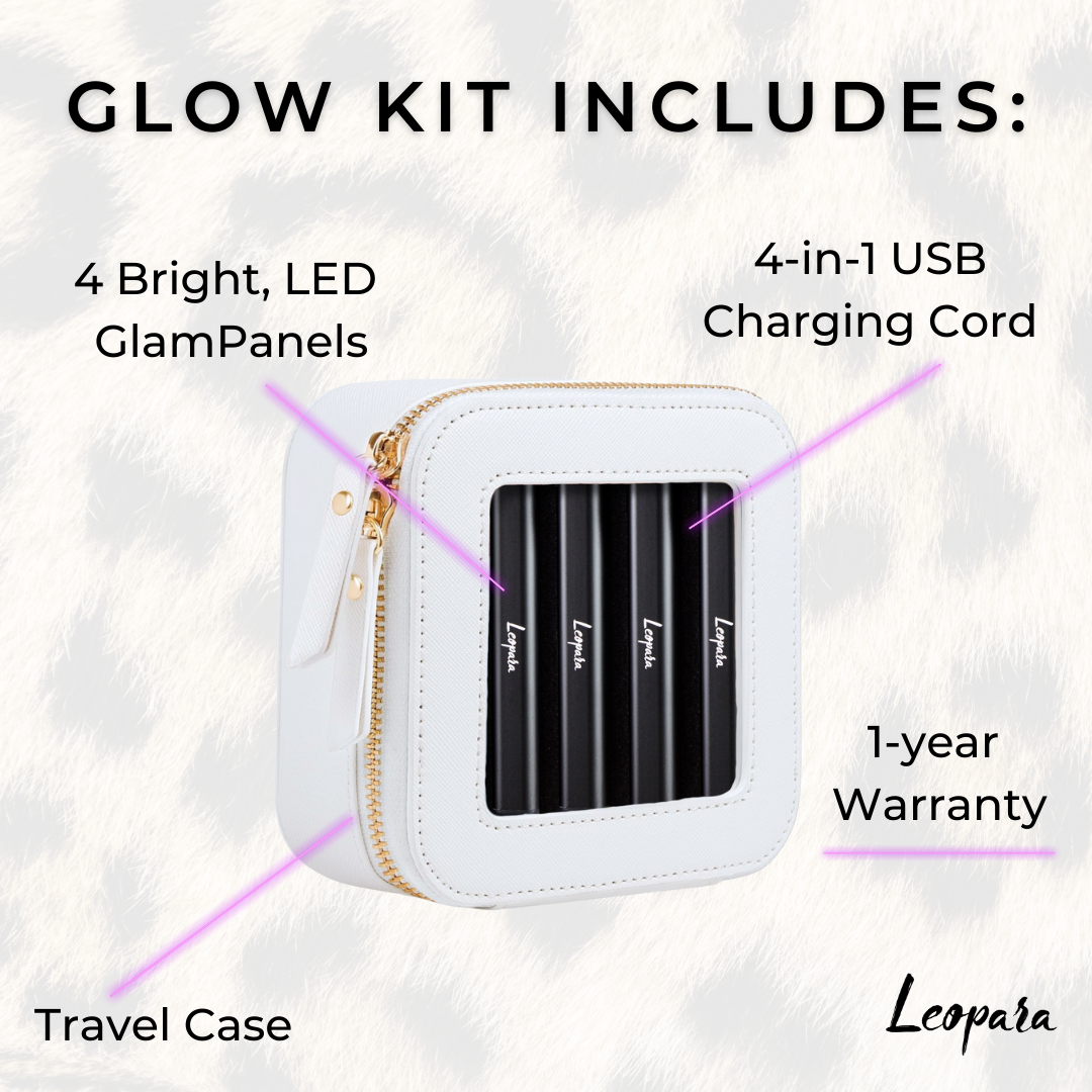 Glow Portable Makeup Light Kit Winter White