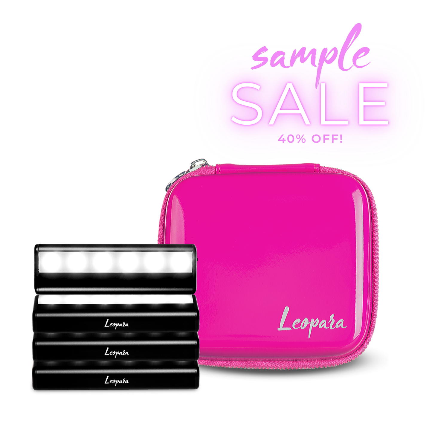 Sample Sale! Leopara GLOW Portable Makeup Lights